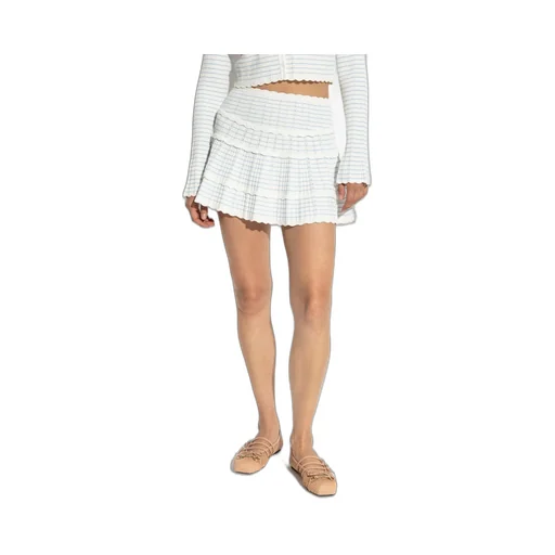 Colella Pleated Mini Skirt