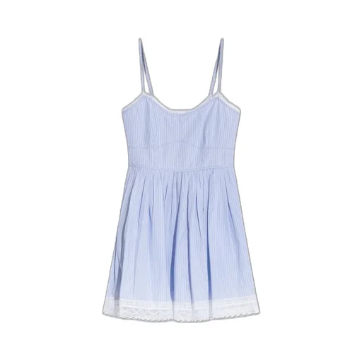 Harrisine Lace-Trimmed Dress