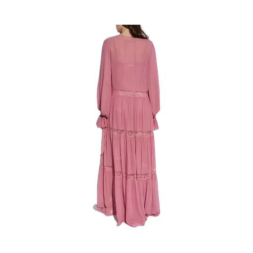 Lyvienne Lace-Trim Maxi Dress