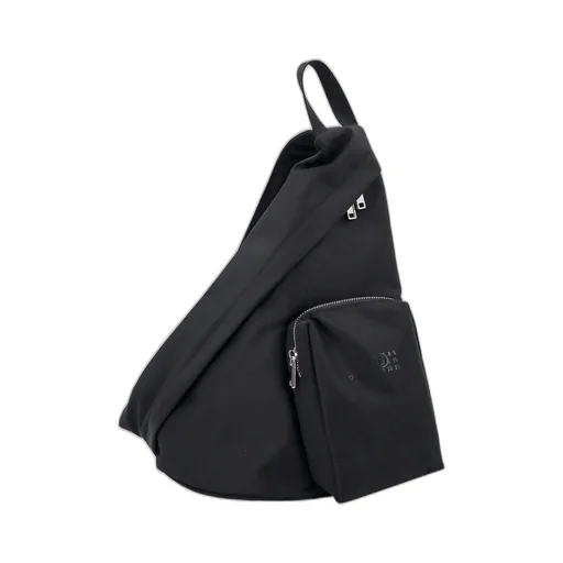 Triangle Zipped Shoulder Bag