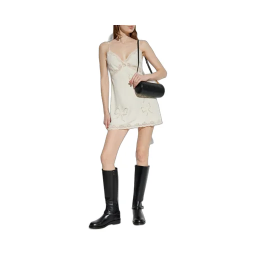 Cori Lace-Trim Mini Dress