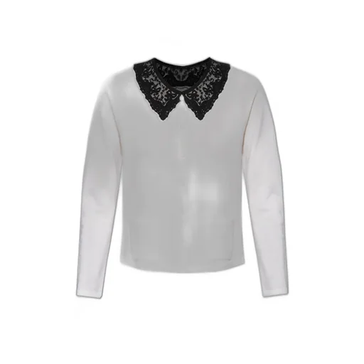 Lace-Collar Cardigan