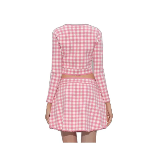 Bridgette Gingham Cardigan