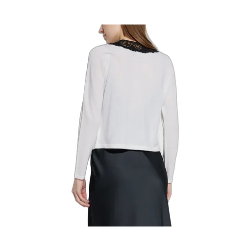 Lace-Collar Cardigan