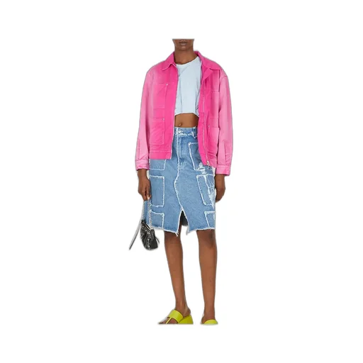 Zipped Trucker Jacket