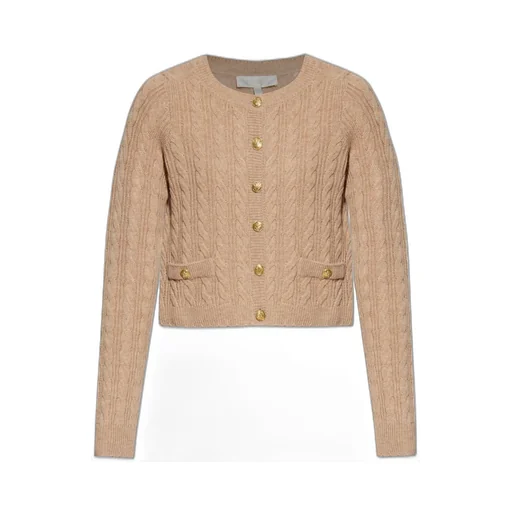Eugenie Cable-Knit Cardigan