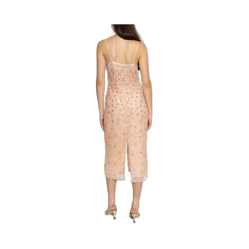 Mirrian Embellished Midi Dress