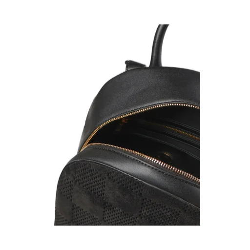 Logo Lettering Checked Backpack