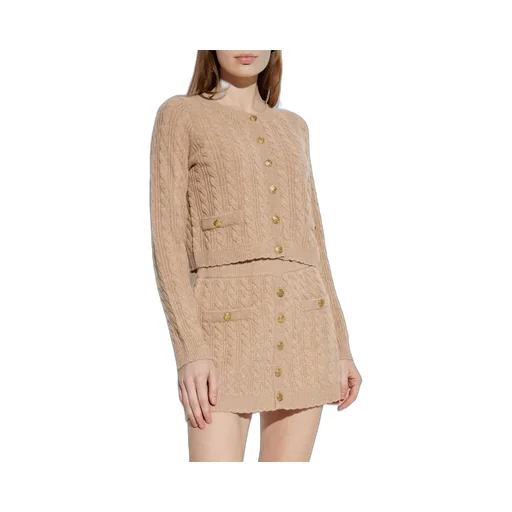 Eugenie Cable-Knit Cardigan