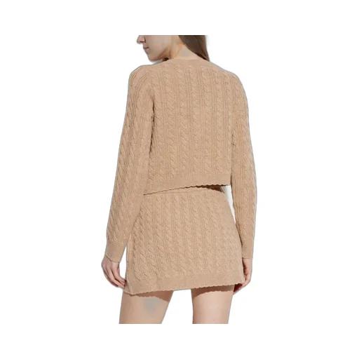 Eugenie Cable-Knit Cardigan
