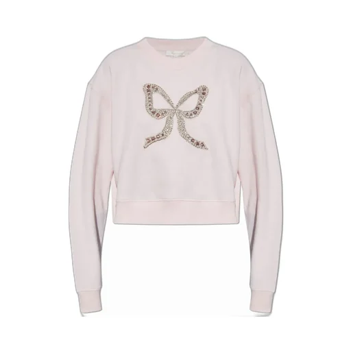 Embellished Bow Sweater