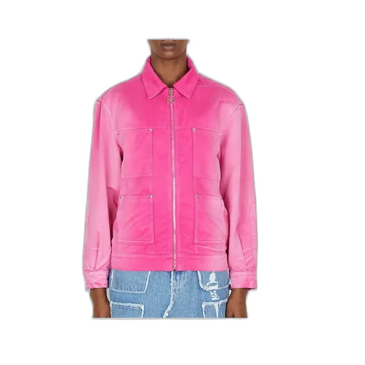Zipped Trucker Jacket