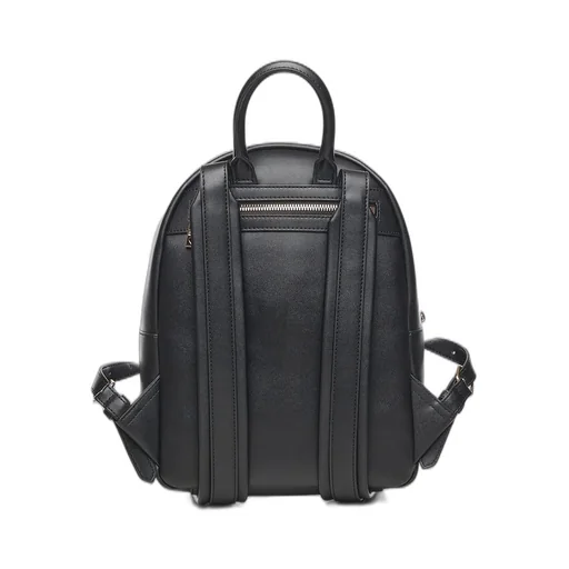 Logo Lettering Checked Backpack