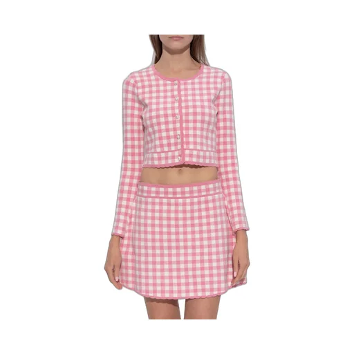 Bridgette Gingham Cardigan