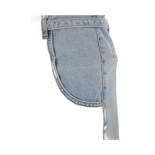 High-Waisted Belted Skirt