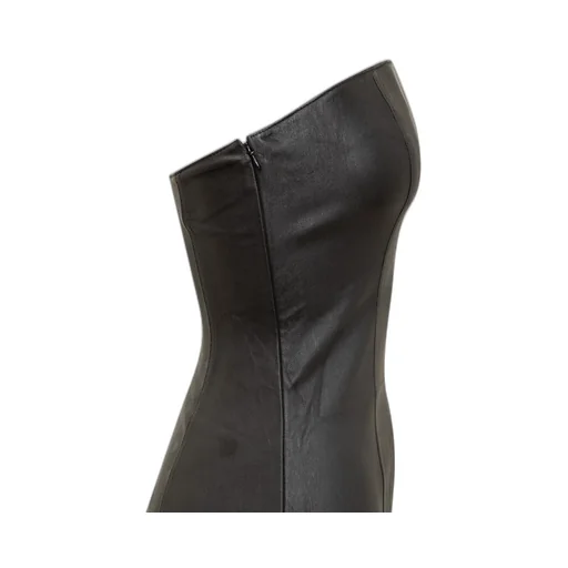 Leather Mini Dress
