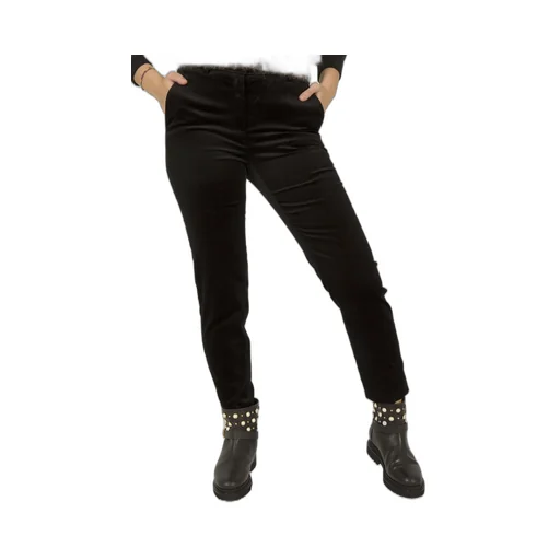 Velvet Tapered Trousers