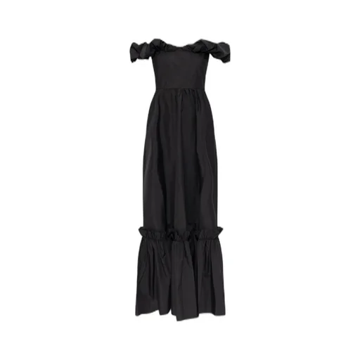 Off-Shoulder Ruffle Dress