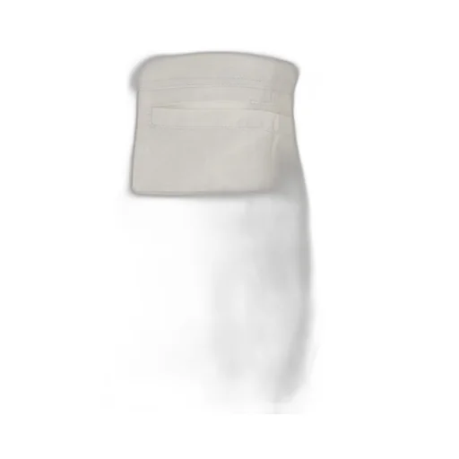Shirt With Collar And Rear Strap