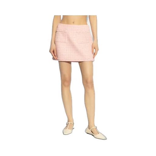 Tweed Pocket Mini Skirt