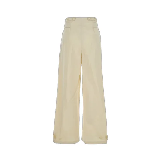 Double Belt Pleated Pants