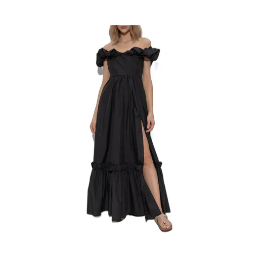 Off-Shoulder Ruffle Dress