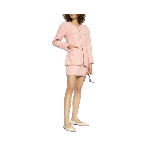 Tweed Pocket Mini Skirt