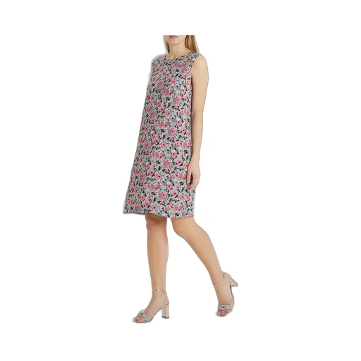Floral Printed Sleeveless Dress
