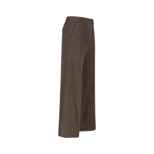 Pleated Straight-Leg Trousers