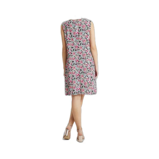 Floral Printed Sleeveless Dress