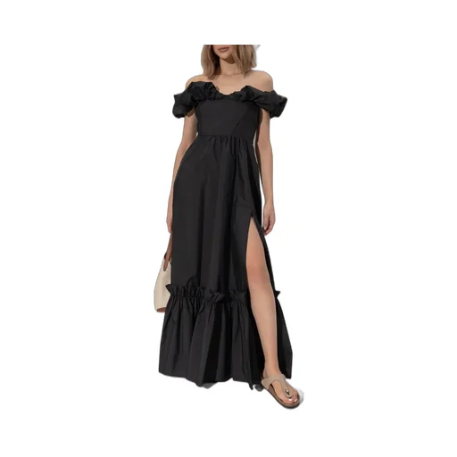 Off-Shoulder Ruffle Dress