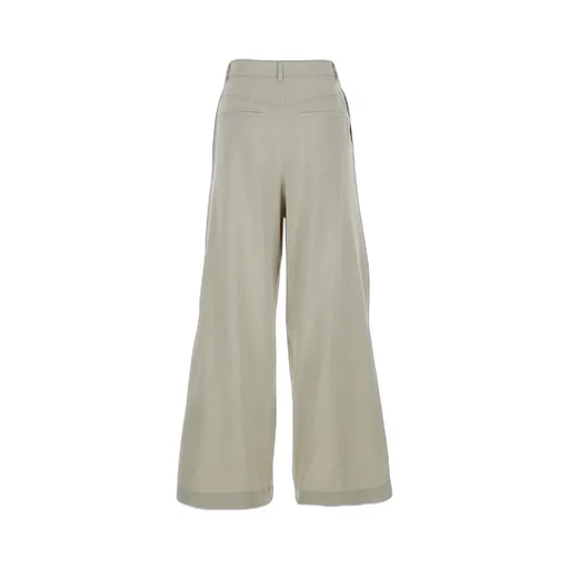 Palazzo Pants With Front Pleats