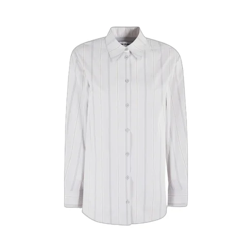 Striped Button-Up Shirt