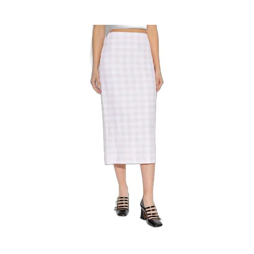 Gingham Pencil Skirt