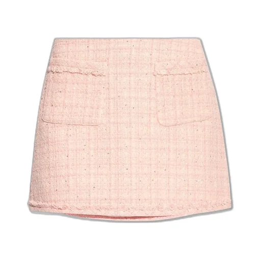 Tweed Pocket Mini Skirt
