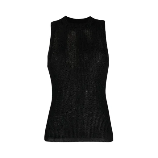 Open-Knit Tank Top