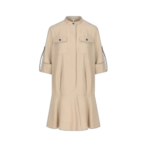 Flared Shirt Dress