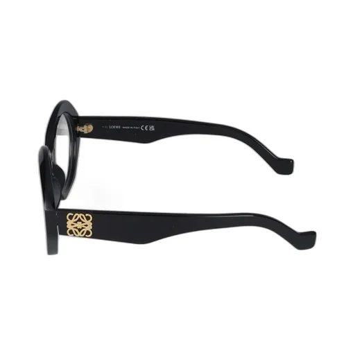 Anagram Logo Plaque Round Frame Glasses