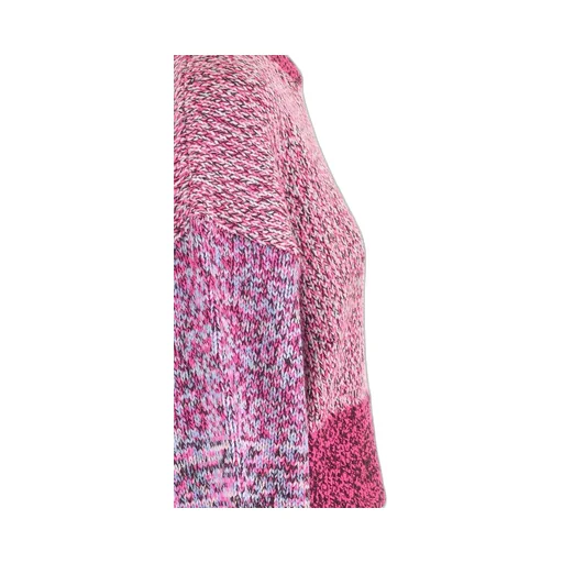 Balloon Sleeved Crewneck Cropped Jumper