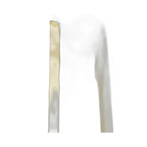 Long-Sleeved Satin Shirt