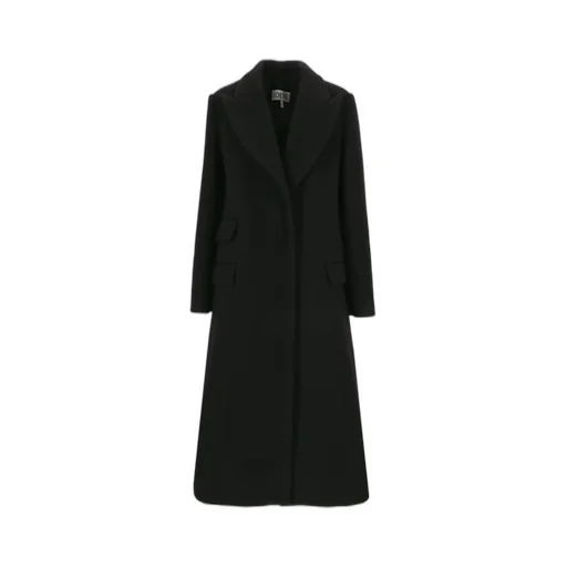 Single-Breasted Long Coat