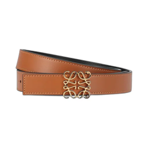 Logo Buckled Reversible Belt