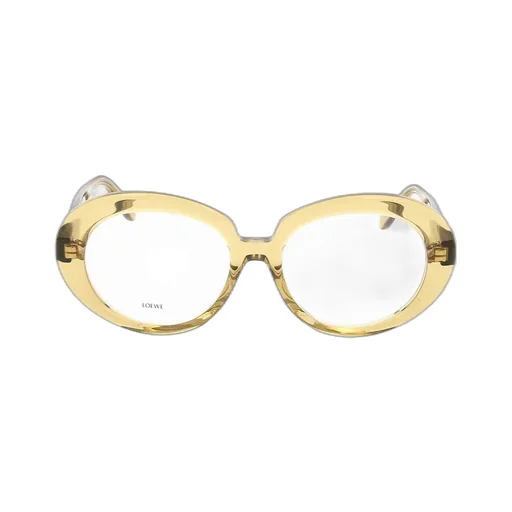 Curvy Round Frame Glasses