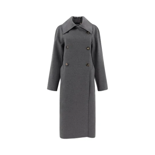 Double-Breasted Long Coat
