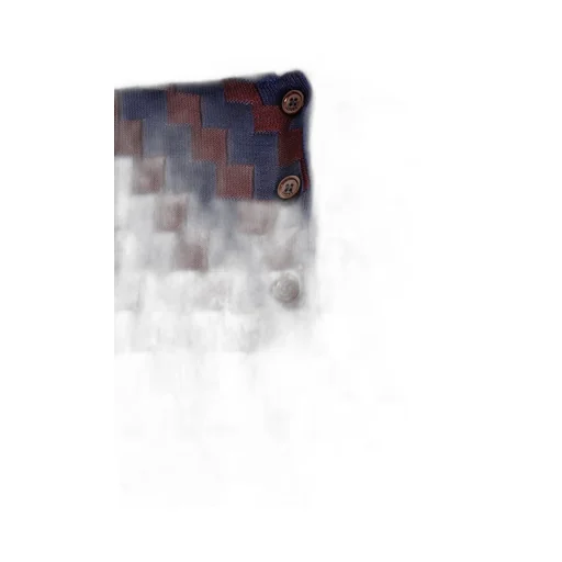 Checked Knitted Polo Shirt