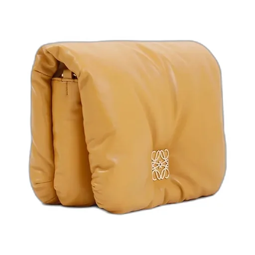 Goya Puffer Chained Shoulder Bag