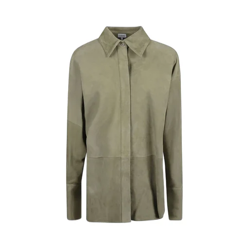 Long-Sleeved Draped Shirt