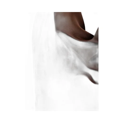 Long Scarf Open-Back Halterneck Satin Dress