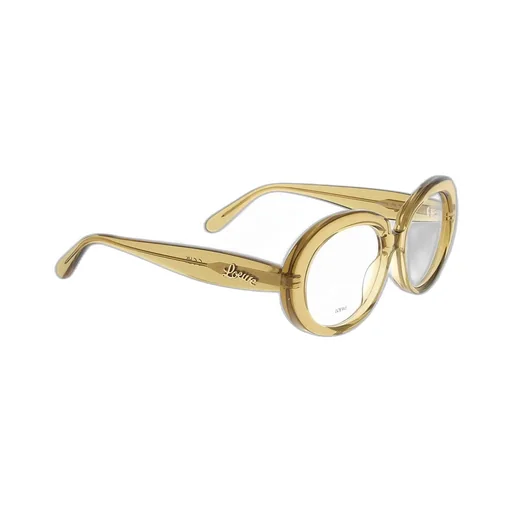 Curvy Round Frame Glasses