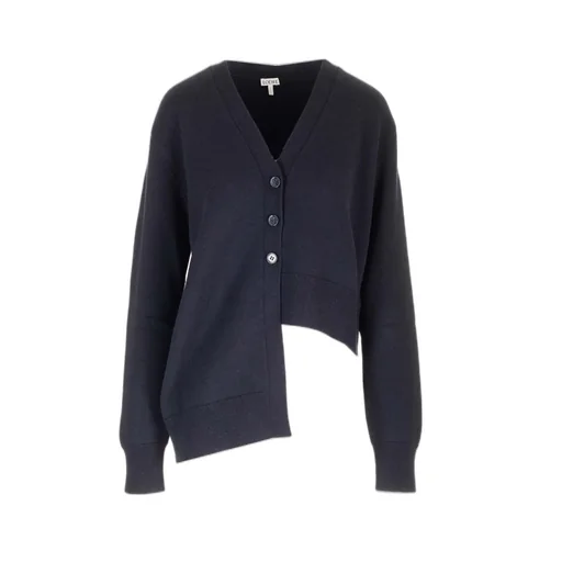 V-Neck Asymmetric Cardigan